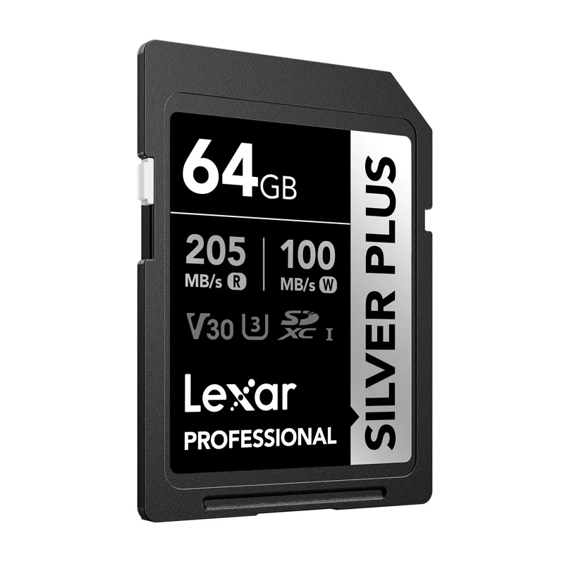 Lexar Professional SILVER PLUS SDXC 64GB memory card